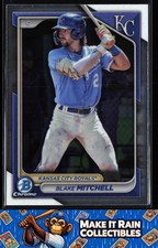 Blake Mitchell 2024 Bowman Chrome Prospects #BCP-117 Kansas City Royals Prospect
