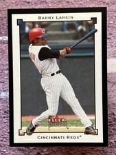 2002 Fleer Premium Barry Larkin #11 Cincinnati Reds