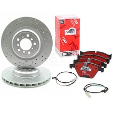 F�R BMW 1M M3 E82 E90 E92 E93 BREMSSCHEIBEN VORNE LINKS RECHTS DTEC BEL�GE DRAHT 360mm