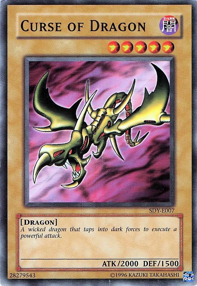 Yugioh Curse Of Dragon for sale | eBay