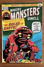 Where Monsters Dwell #25 (Marvel Comics 1973) VF+
