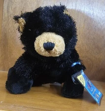 Webkinz Lil'kinz Black Bear Plush New With Tags And Playcode Hs004