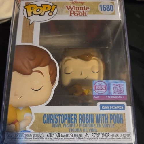 Funko Pop!: Disney - Christopher Robin w/ Pooh #1680 1200pcs + Protector