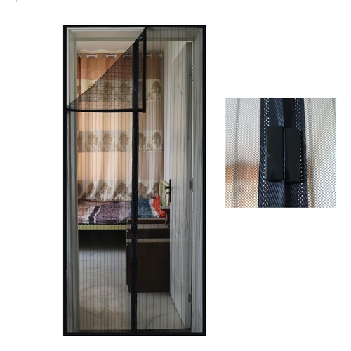 18 Magnets Magnetic Door Screen Fly Mesh Insect Mosquito Nets for Doors Size ... - Picture 6 of 9