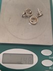 14kt Dangle Earrings Tiny Diamond — photo 3
