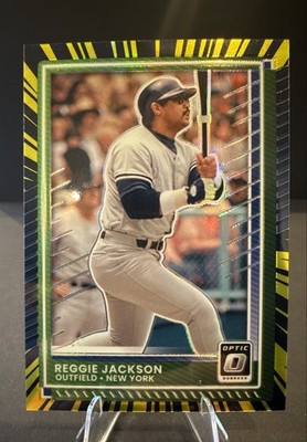 2025 Panini Donruss - Optic Reggie Jackson #75 Electricity Prizm /69