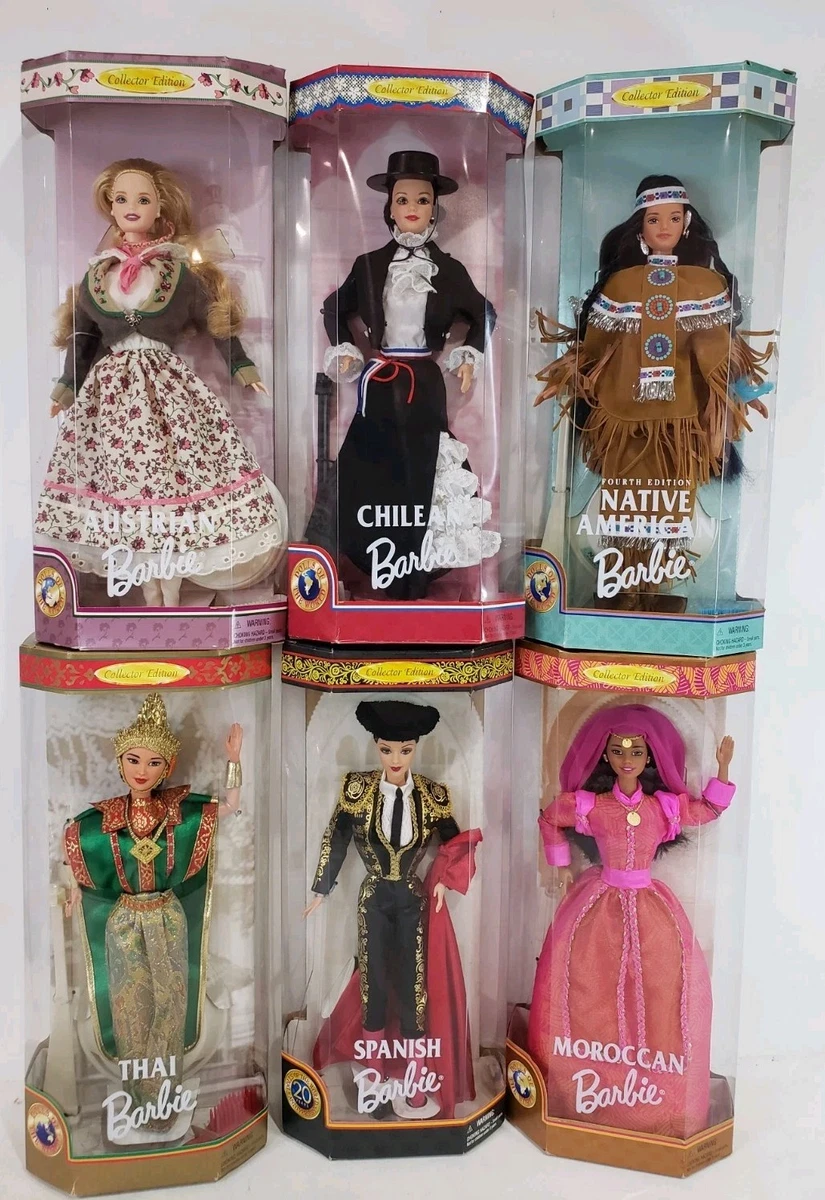 Barbie Dolls of the World Dolls & Doll Playsets without Vintage