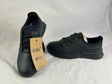 Shoes for Crews Women's Karina Lila Slip On Size 5.5 in Black - Slip Resistant