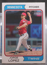 2023 Topps Heritage - Jorge Lopez #240