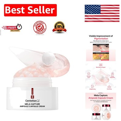 Hydrating Madeca Mela Capture Ampoule Cream - Travel Size Anti-Aging Solution