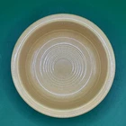 Vintage 1950's Genuine Fiesta HLC USA - 4.75" W x 1.5" T Yellow Fruit Bowl