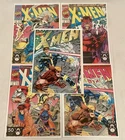 Vintage 1991 X-Men #1 Complete Set of All 5 Covers A B C D & E Jim Lee Art