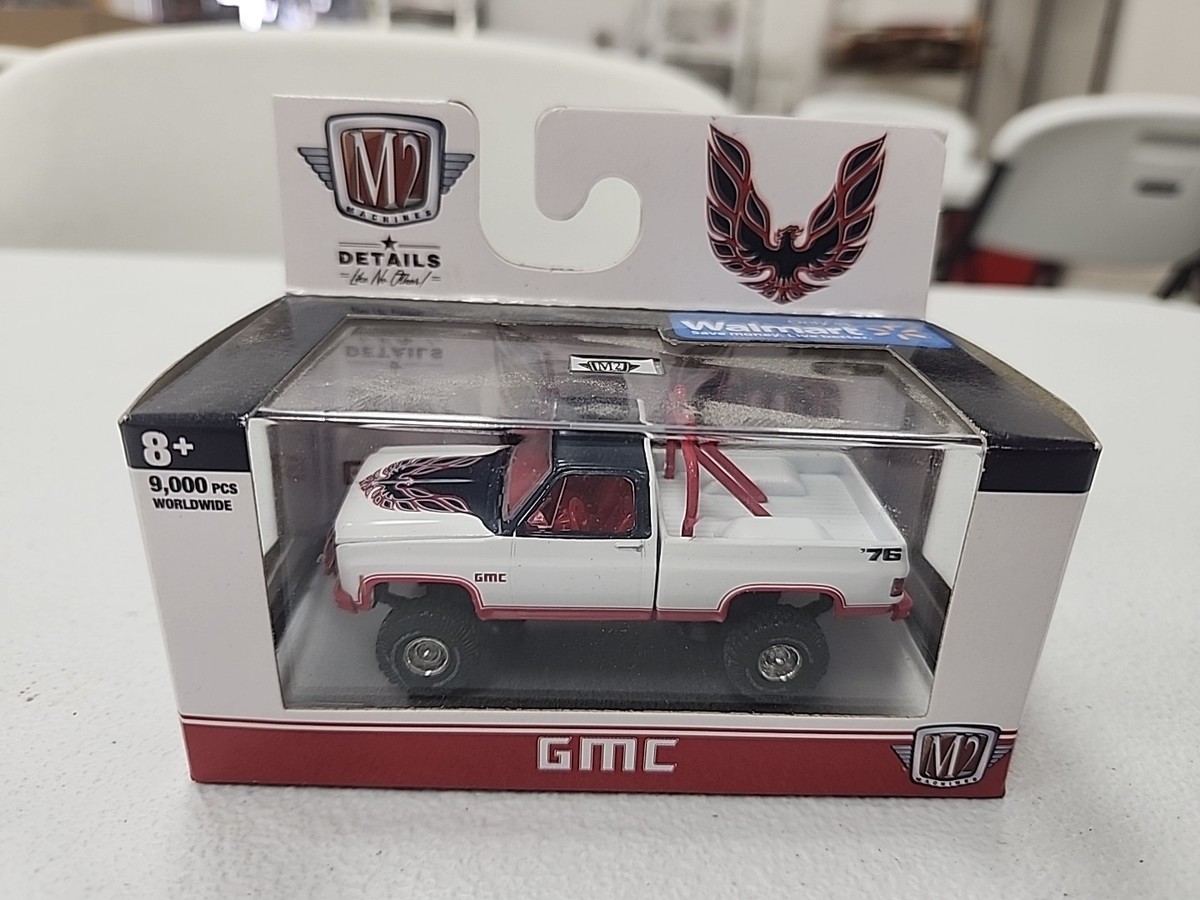 M2 WMTS16 Walmart 1976 GMC Sierra Grande 15 4x4 Firebird