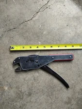 Vintage BMC MFG. CORP. Pressure Lock PLIERS Wrench No.9 Binghamton NY