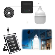 Outdoor Indoor Solar Pendant Light, Solar Powered Pendant Lights, Solar Penda...