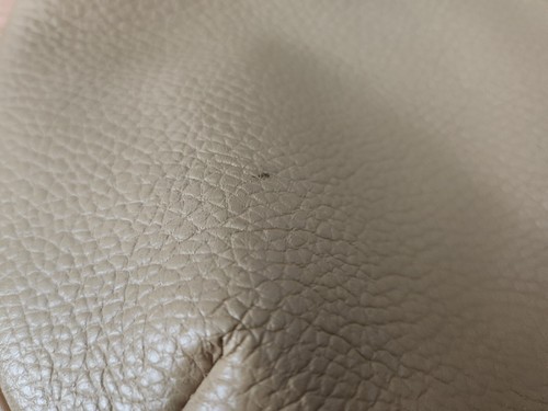 Maxx New York Pebbled Leather Hobo Shoulder Handbag Bone Beige Neutral - Picture 16 of 22
