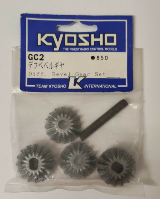 Kyosho GC-2 / GC-02 - Diff. Bevel Gear Set | Getriebe | Original | NEU | OVP