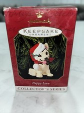 Hallmark Keepsake 1999  Puppy Love 9 in Series German Shepherd Pup
