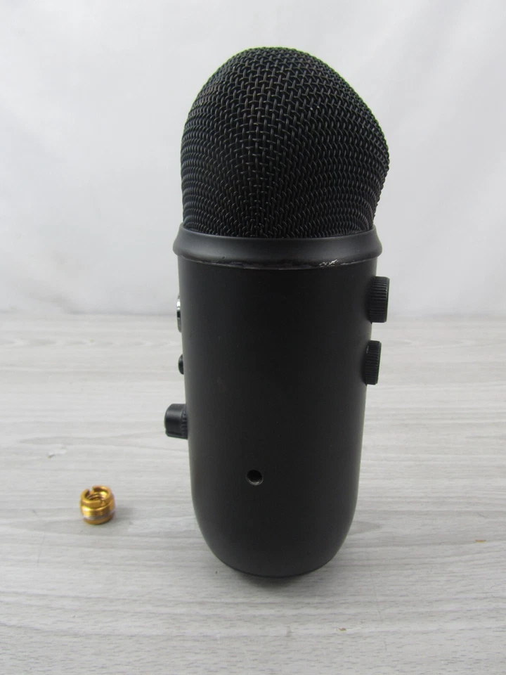 Blue Yeti Professional Condenser Microphone Black Tested Works - Image 2 of 4