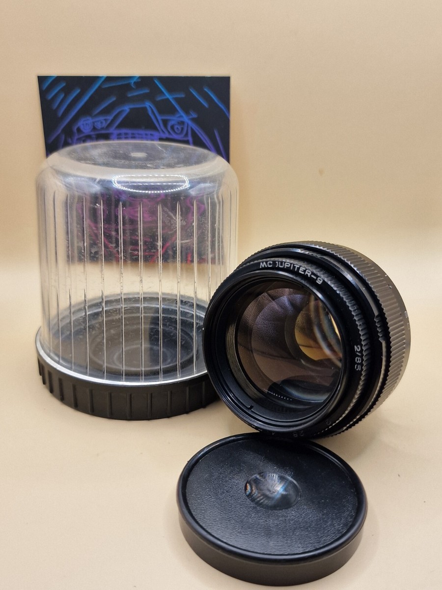 MC JUPITER-9 85mm f/2 EXPORT BLACK RUSSIAN SLR lens Zenit MC JUPITER-9 85mm f/2 EXPORT BLACK RUSSIAN SLR lens Zenit