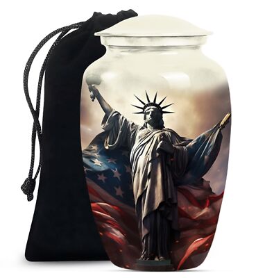 Statue Of Liberty Burial Unique Urn For Human Ashes Male & Female Large Urns