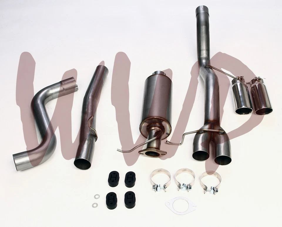Kit de sistema de escape CatBack de acero inoxidable de 3" 14-19 Ford Fiesta ST 1,6 L EcoBoost Foto 3 de 3