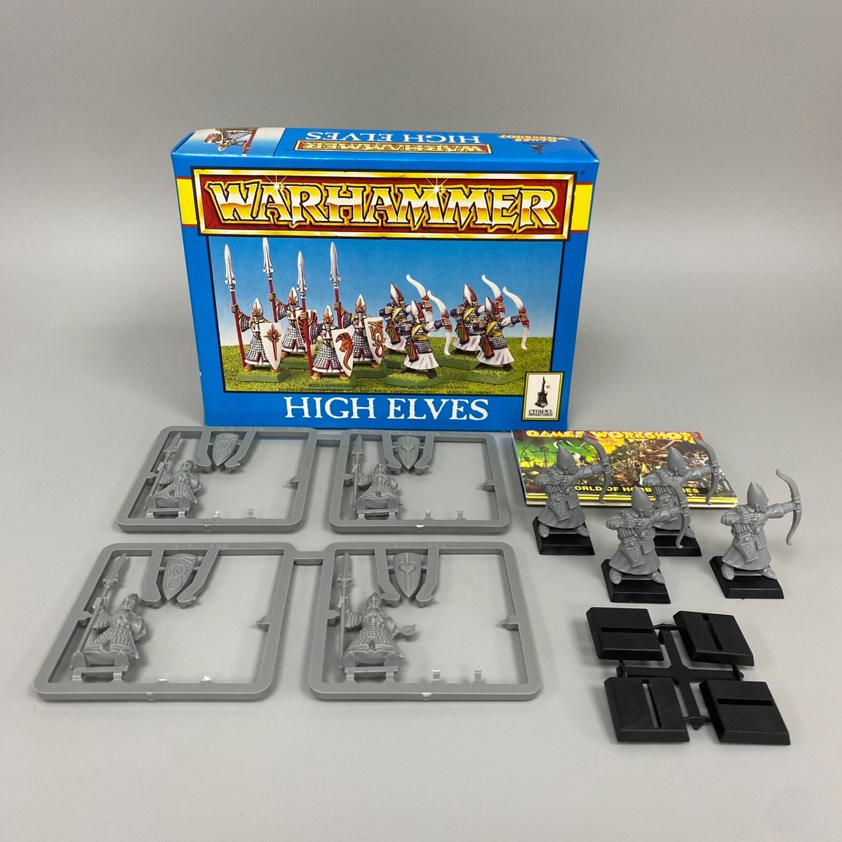 8 HIGH ELVES MONO POSE ELF WARHAMMER THE OLD WORLD FANTASY