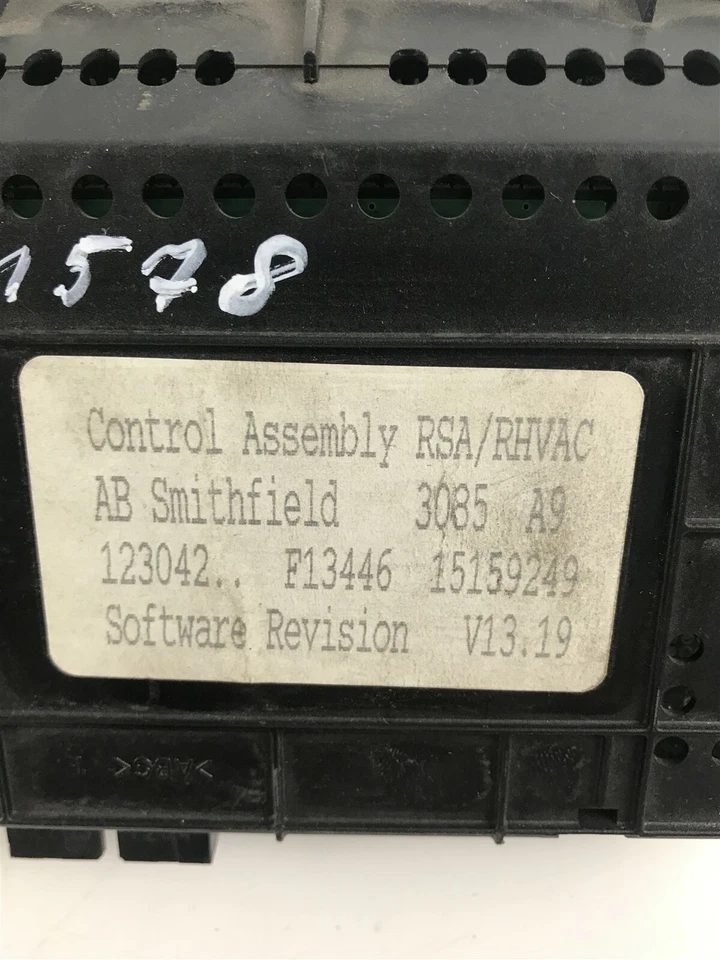 L1578 GMC CLIMATE CONTROL 15159249 - Image 4 of 4