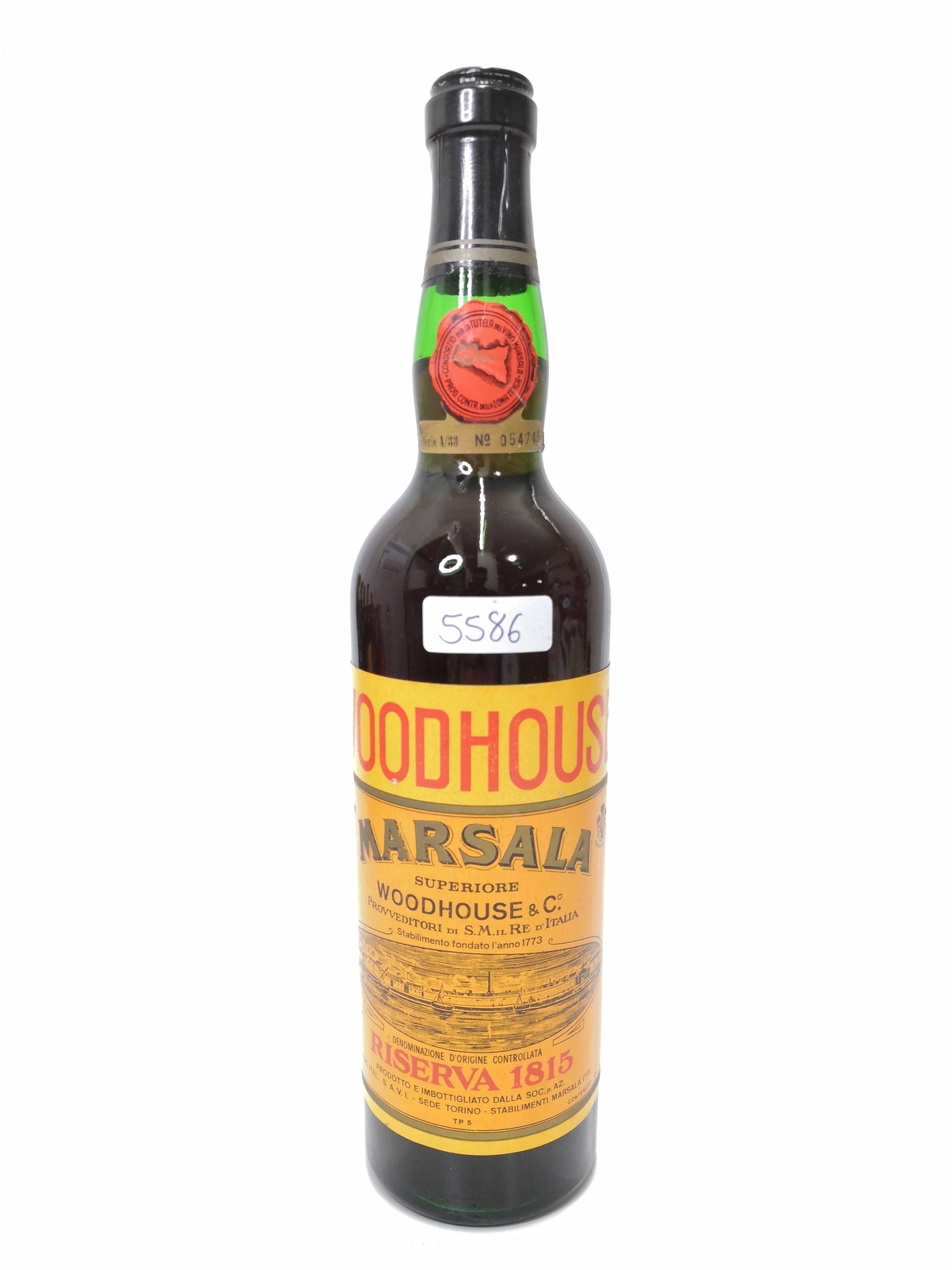 Vintage Bottle - Woodhouse Marsala Superiore Riserva 1815 0,68 lt. - COD. 5586