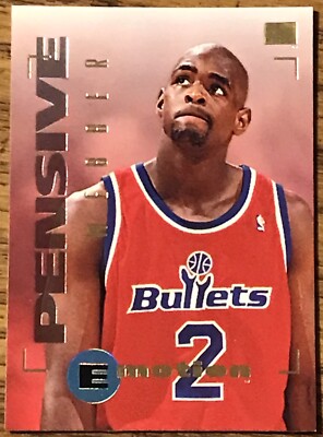 Chris Webber 1994-95 Skybox Emotion Card #99 Bullets NBA HOF Free Shipping