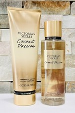 Victoria's Secret Classic Coconut Passion Fragrance Body Mist Lotion Set