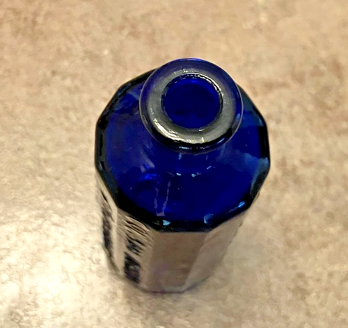 Col Sam Johnson propietario Richmond, VA 1852 botella púrpura ictericia amargos - Imagen 3 de 7