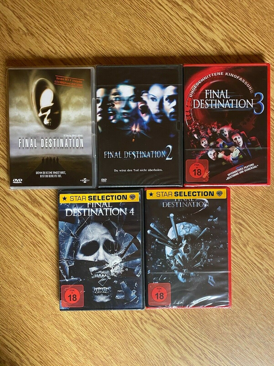 Final Destination 1-5 (FSK 18) 5-DVD-Set DVD | eBay