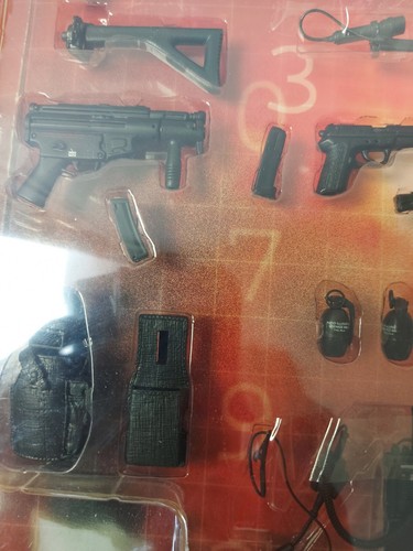 BBi Elite Force Terminte Carlos 12" Blue Box Toys 1/6 Figure Rare Shotgun MP5-K - Picture 8 of 24