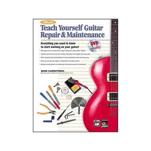 Alfred Teach Yourself Guitar Repair Maintenance Book