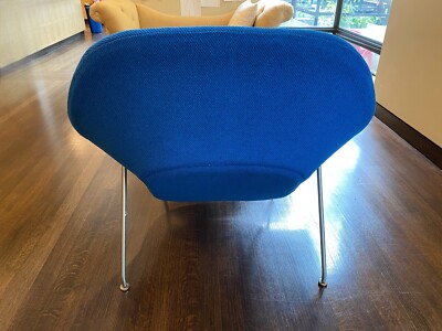 Knoll Womb Chair And Ottoman, Facet Blue, Original Mid century | eBay