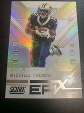 2019 Score Michael Thomas Epix Game New Orleans Saints #EG-5 B281*