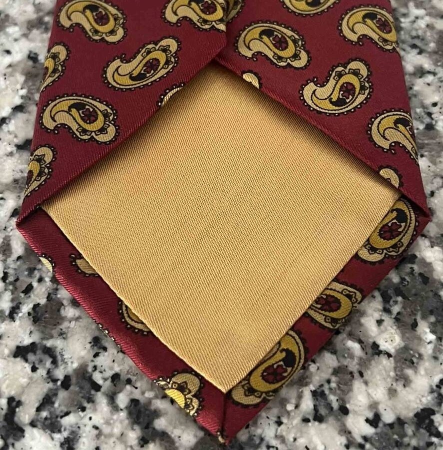 DRAKE'S LONDON TIE HAND MADE PAISLEY 58