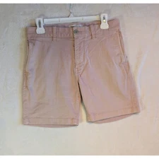 Madewell 7" Chino Shorts Casual Everyday Pink Shorts Size 29