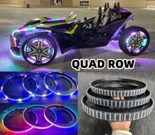 Four Rolls Quad Row 3PCS CHASING Wheel Lights...