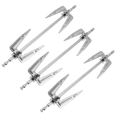  3 Pcs Grillgabel Edelstahl Vielseitige Fleischgabel Grillwerkzeuge