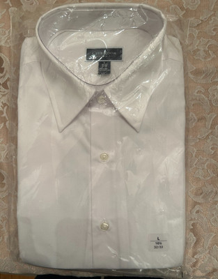 CLUB ROOM MENS LONG SLEEVE DRESS SHIRT- NEW IN PACKAGE
