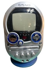 Craig CD Graphics Karaoke System With 5" Monitor CG8312 Tested Working No Mic