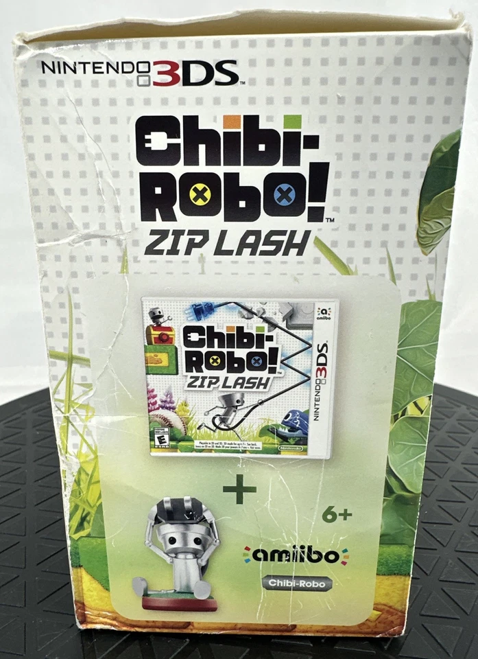 Chibi-Robo Zip Lash Box Set W/ Chibi-Robo Amiibo (3DS) NEW - Image 4 of 4