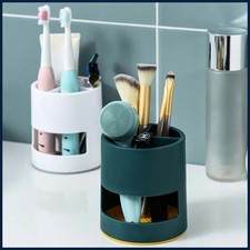 Electric Toothbrush Holder Plastic Storage Organizer Bathroom Cup Box Drain Hole