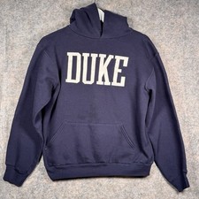 Vintage Duke University Russell Athletic Hoodie Mens Size M 20x23 Made In USA