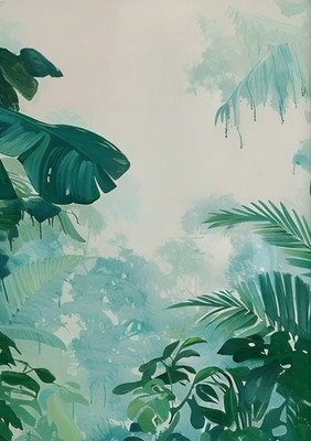 Henri Rousseau 3er Set Blumen Poster Tropical Dekor Botanical Wandbild Tropica