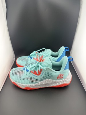 Under Armour Curry HOVR Splash 3 Mens Size 9 basketball Shoe Blue - 3026899-300