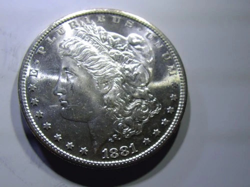 1881-S Uncirculated Morgan Dollar