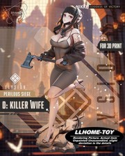 1:6 Killer Wife 3D Print Model Kit Unpainted Unassembled GK statue Figure